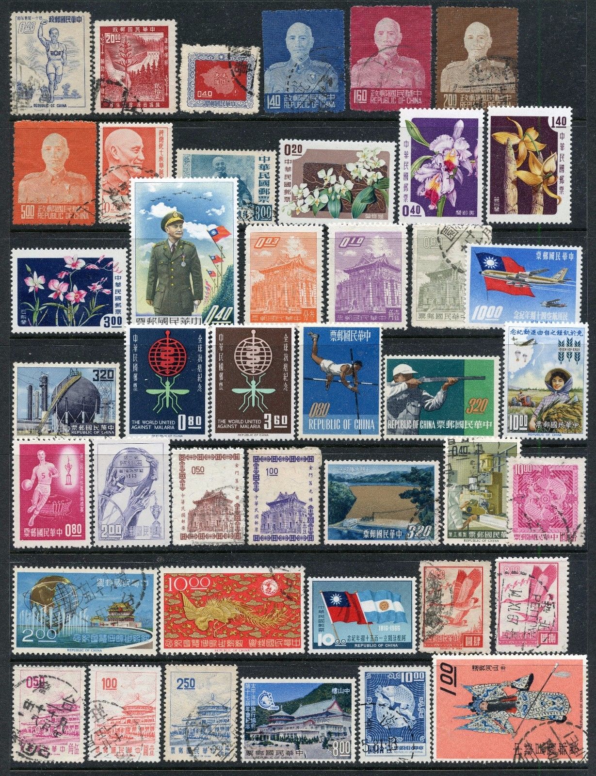 TAIWAN COLLECTION MINT & USED, LATER NH