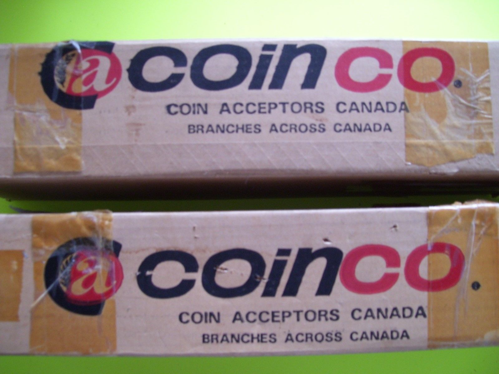 TWO  Coinco, VINTAGE S75-9800B   Coin Changer , Good for parts