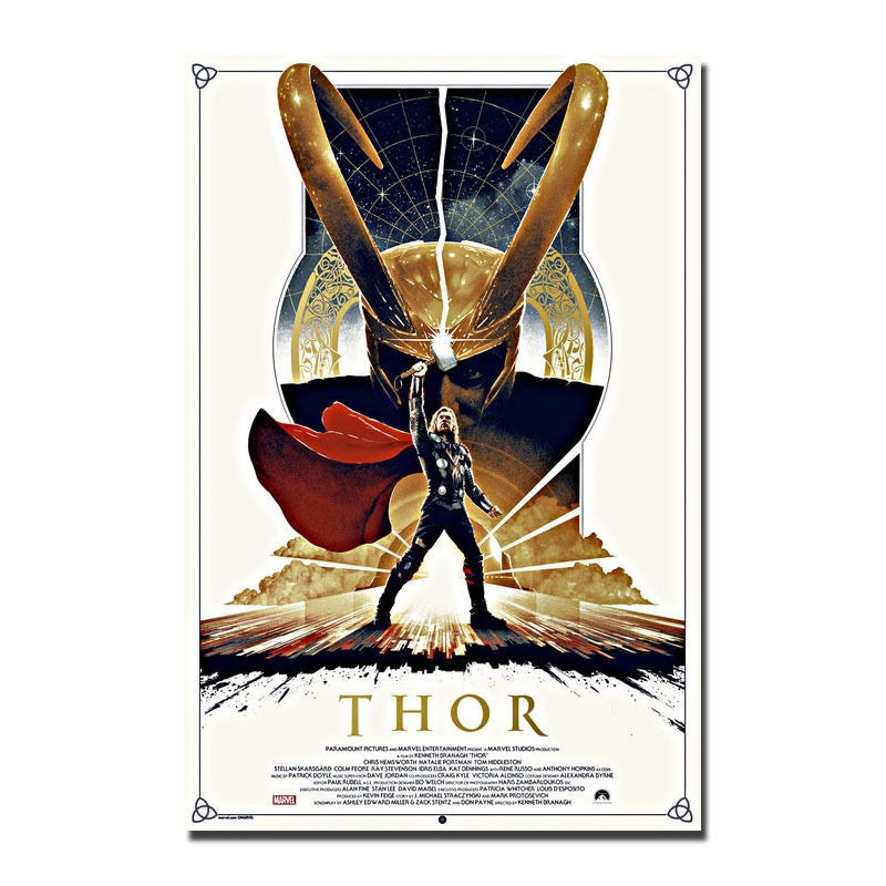 Thor- Ragnarök Hot Movie Art Silk Canvas Poster 12x18 24x36 inches