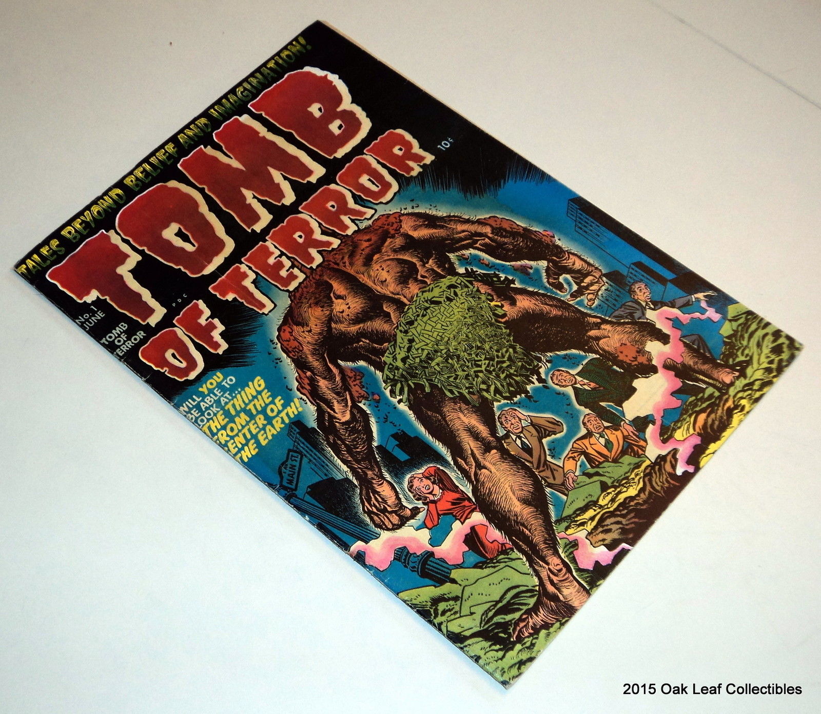 Tomb of Terror 1 1952 Harvey Pre Code Comic Book Fine+