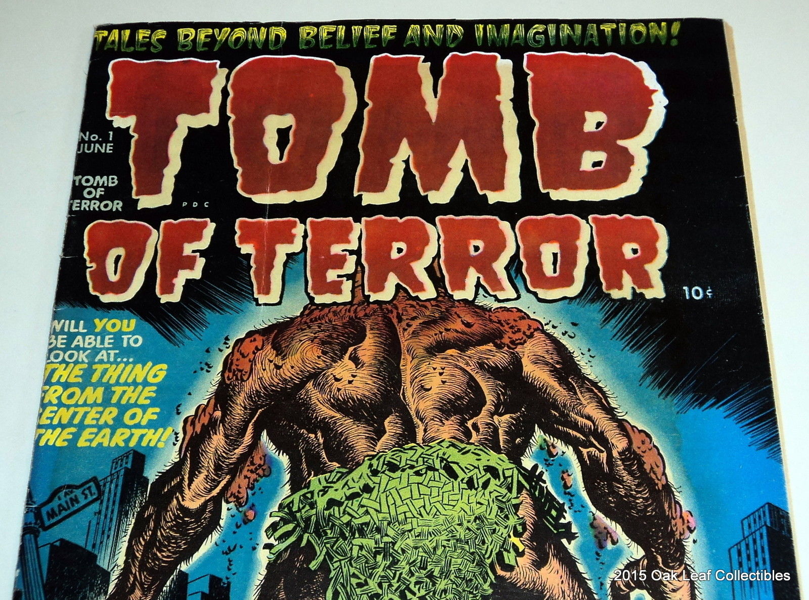 Tomb of Terror 1 1952 Harvey Pre Code Comic Book Fine+