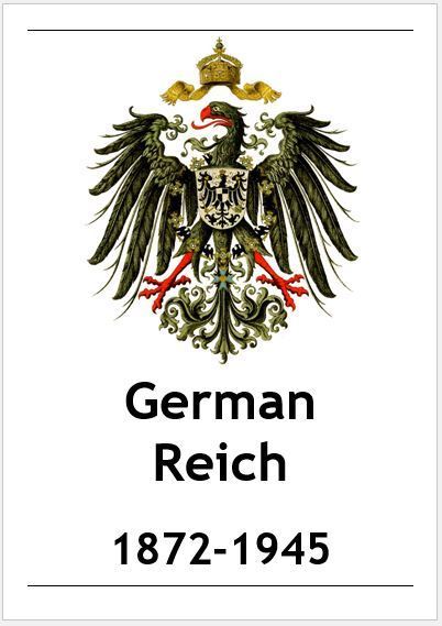 [VB003] GERMAN REICH Digital Stamp Album (64 pages) with Info-Pages