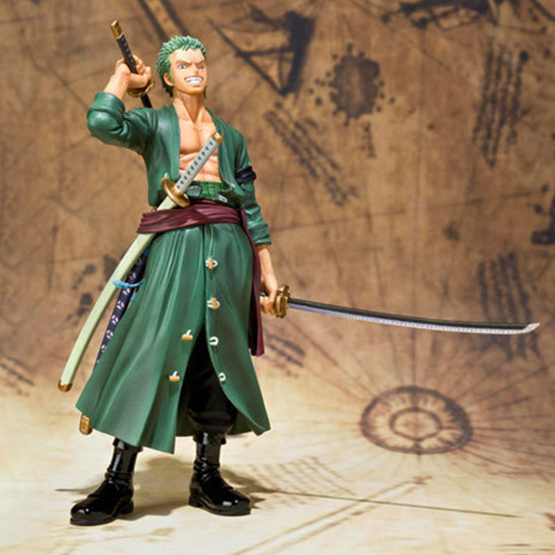 Anime POP One Piece Roronoa Zoro PVC Action Figure Figurine Toy Kids Gift In Box