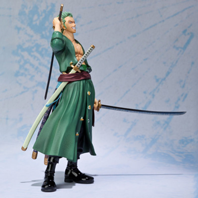 Anime POP One Piece Roronoa Zoro PVC Action Figure Figurine Toy Kids Gift In Box