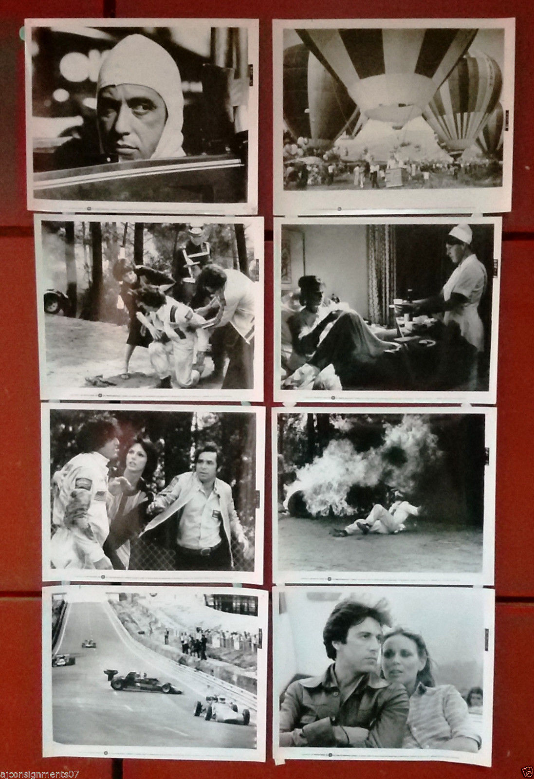 {Set of 29} Bobby Deerfield {Al Pacino} Original B&W Movie Photos 70s