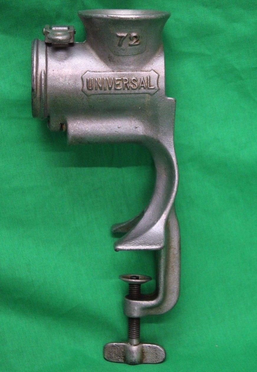 **VINTAGE** UNIVERSAL MEAT GRINDER #72