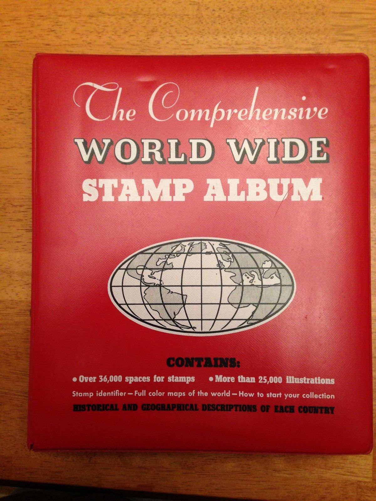 1970s Minkus Comprehensive World Wide Stamp Album Many Nations Fresh Pages ! |