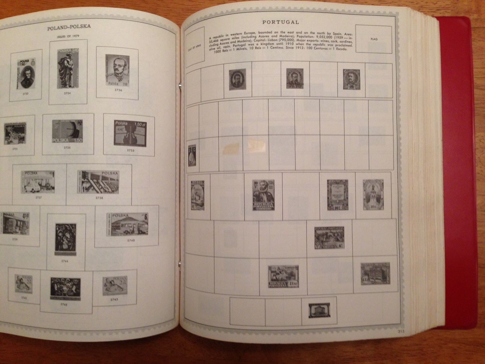 1970s Minkus Comprehensive World Wide Stamp Album Many Nations Fresh Pages ! |