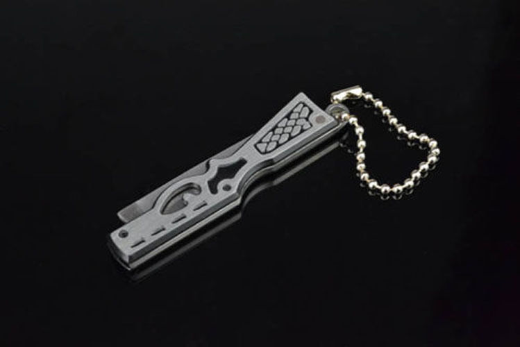 Mini Folding Pocket Knife Saber Hunting Camping Fishing Survival Rescue Tool