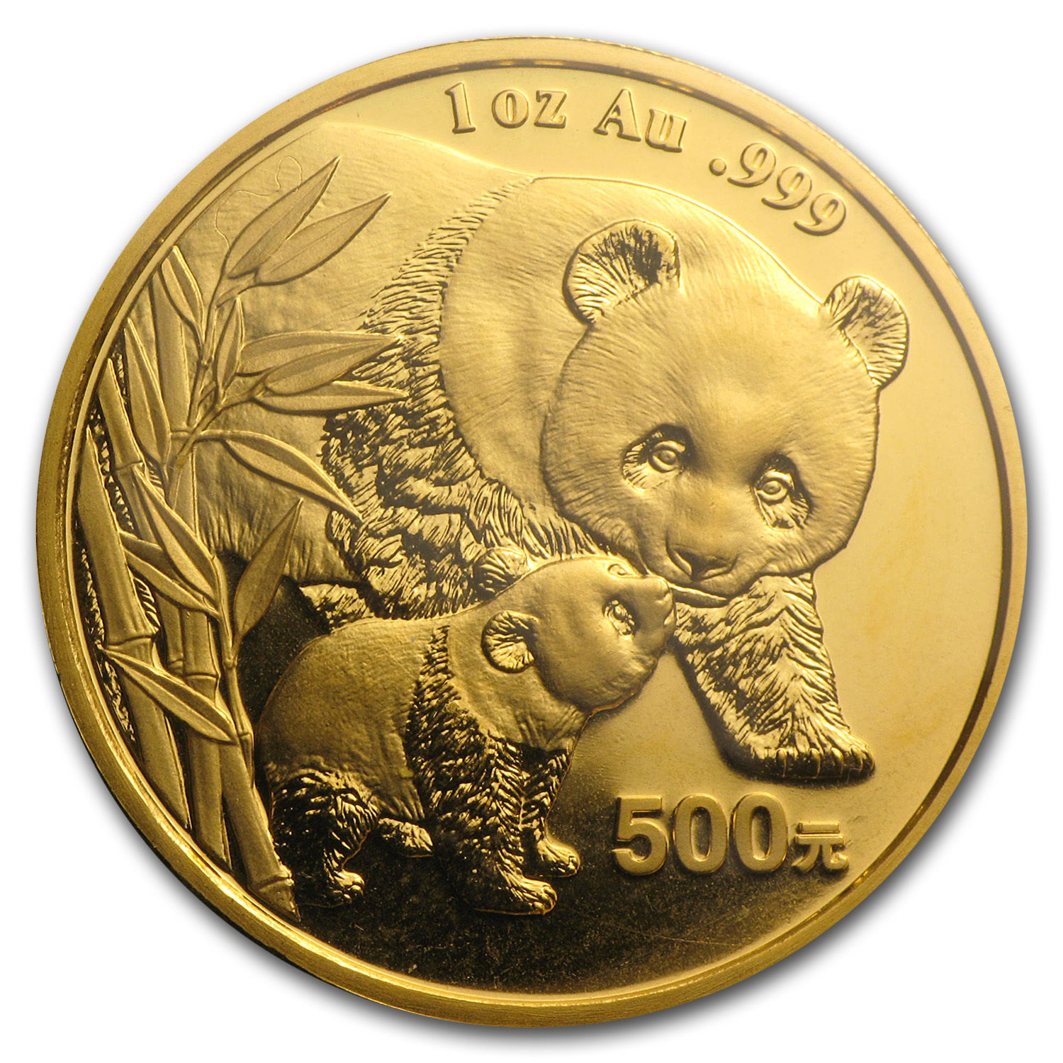 2004 China 1 oz Gold Panda BU (Sealed) - SKU #149