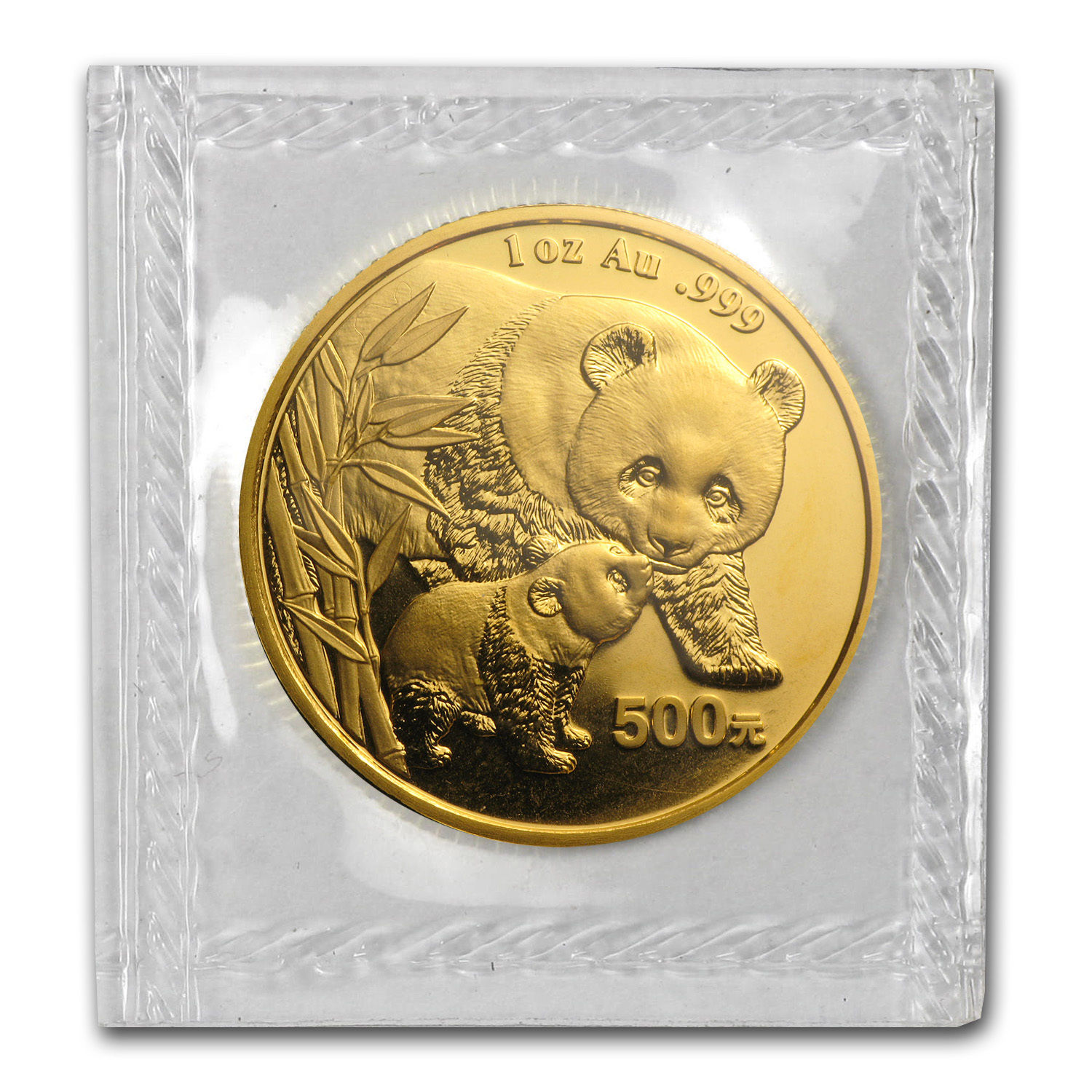 2004 China 1 oz Gold Panda BU (Sealed) - SKU #149