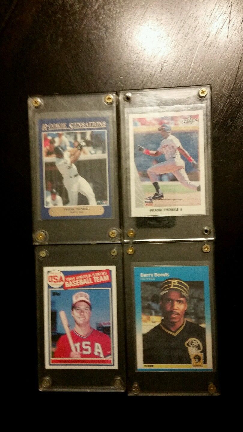 lot of 4 misc. baseball rookies