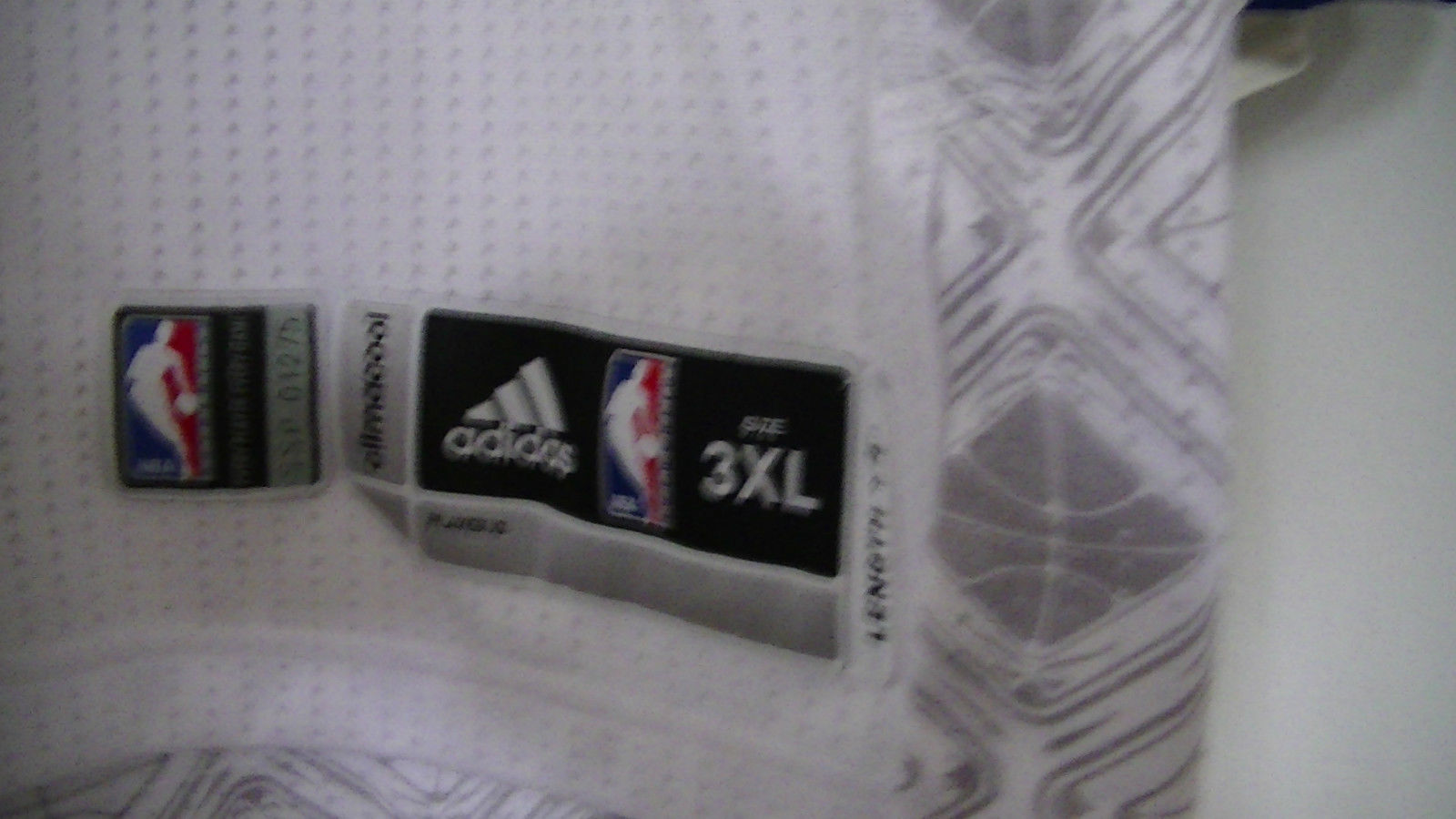 2014 Tiago Splitter GAME WORN/USED Adidas Latino Night White Home Jersey