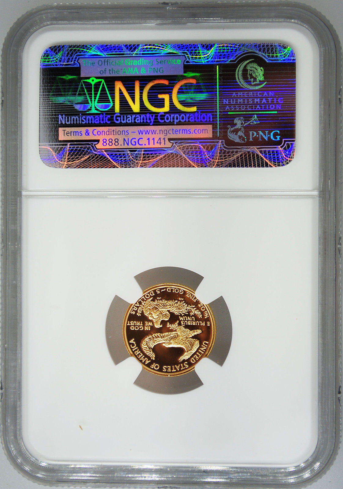 1994-W NGC PF70 UCAM $5 PROOF GOLD EAGLE 1/10 Ounce PR Ultra Cameo West Point