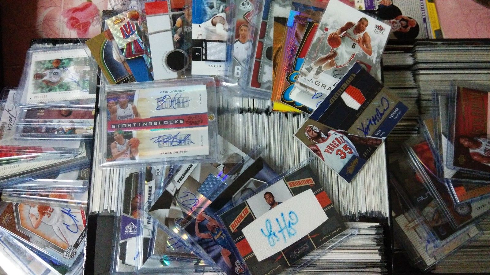 BASKETBALL WHOLESALE AUTOGRAPH REFLECTOR INSERT ROOKIE 12 CARD LOT PER BOX