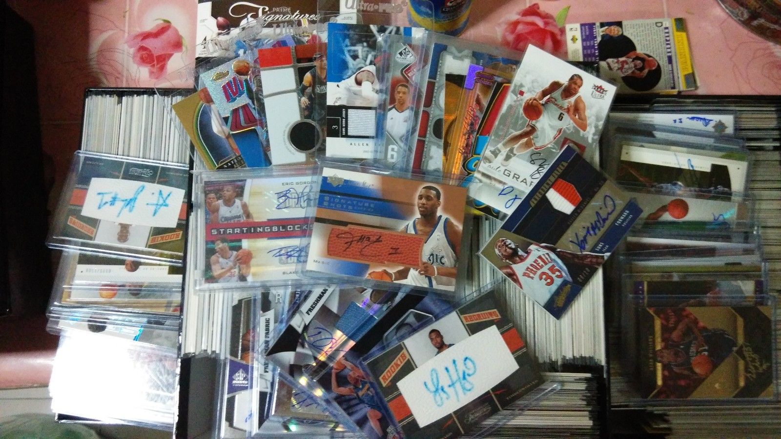 BASKETBALL WHOLESALE AUTOGRAPH REFLECTOR INSERT ROOKIE 12 CARD LOT PER BOX