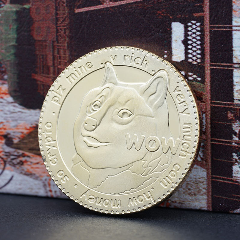 WOW DOGECOIN Commemorative Coin Collection Gift NEW