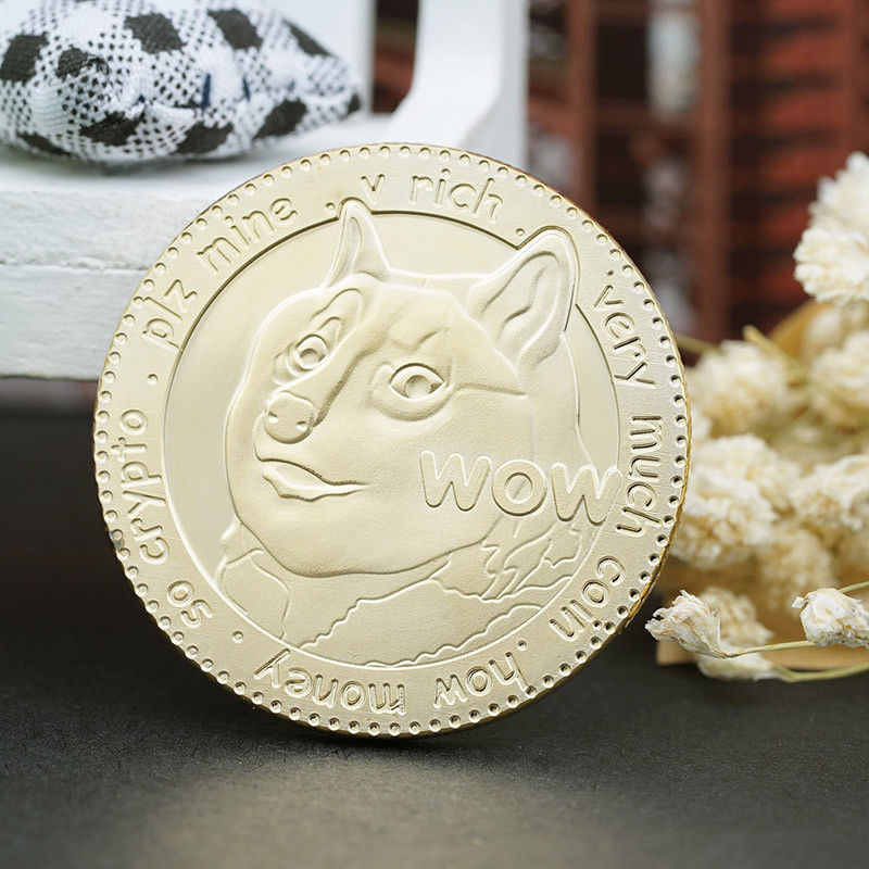 WOW DOGECOIN Commemorative Coin Collection Gift NEW