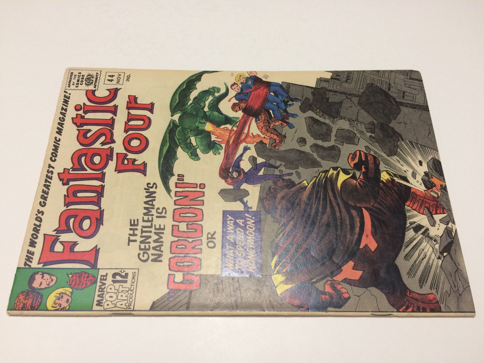 Fantastic Four #44 (Nov 1965, Marvel) VF- 7.5 ** 1st Appearance of Gorgon **