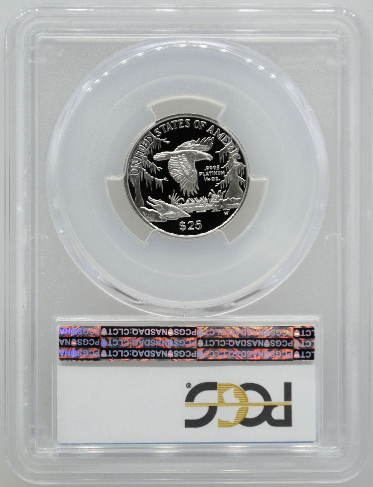 1999-W PCGS PR70 1/4 oz Proof Platinum Eagle $25