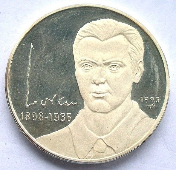 1993 Hero 10 Pesos 1oz Silver Coin,Proof