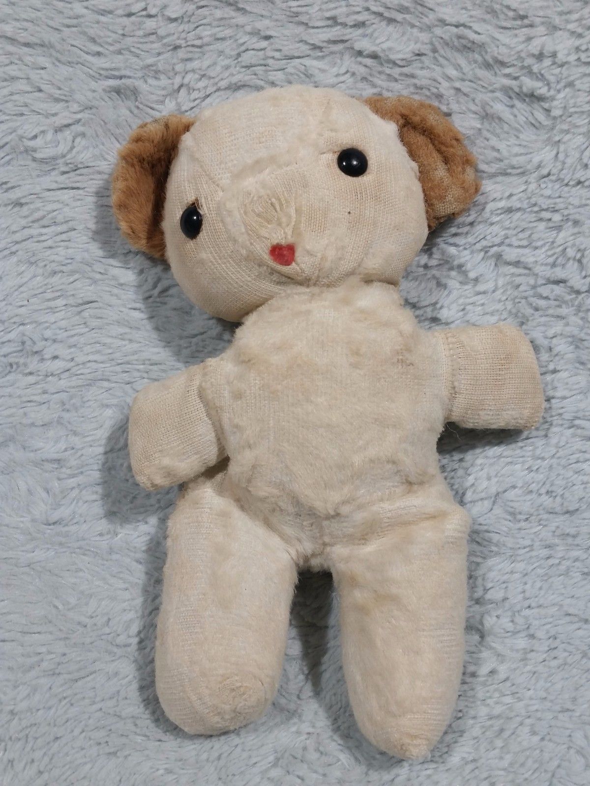 Antique VINTAGE Mohair STEIFF ? Teddy Bear Miniature Childrens Collectible 8"