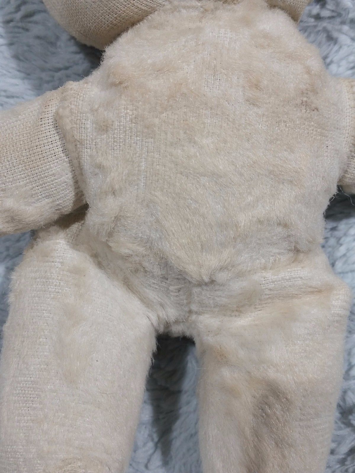 Antique VINTAGE Mohair STEIFF ? Teddy Bear Miniature Childrens Collectible 8"