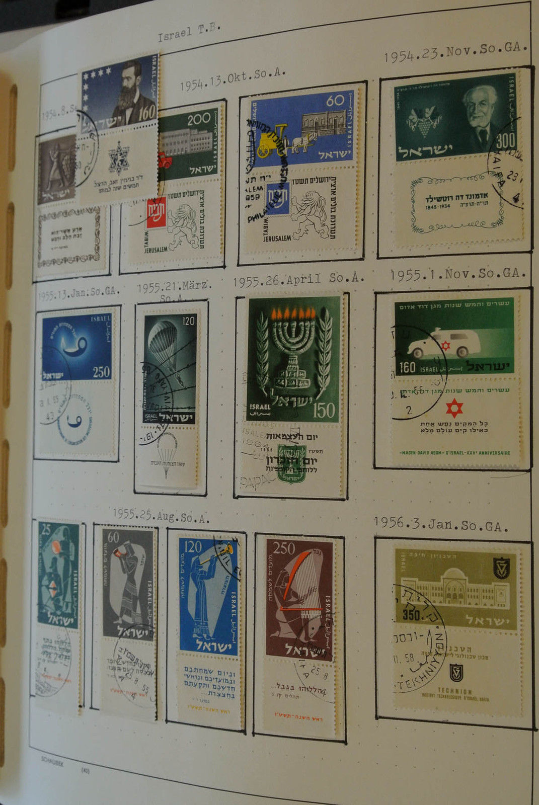 Lot 20725 Collection stamps of Israel 1948-2008.