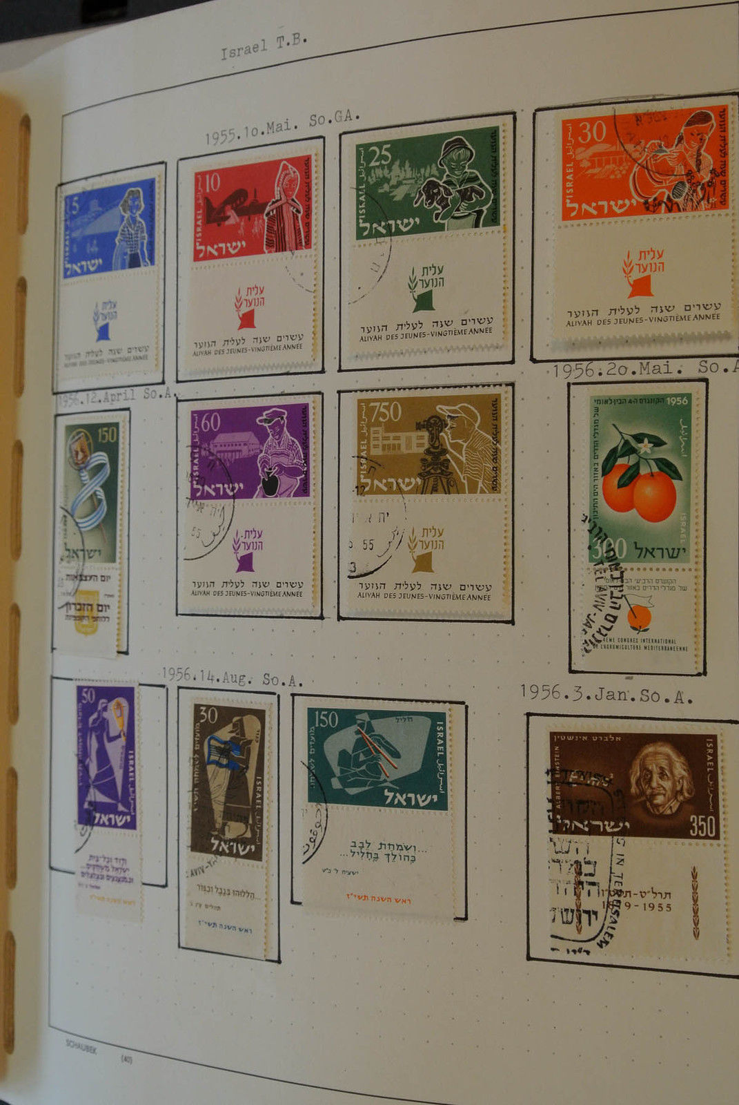 Lot 20725 Collection stamps of Israel 1948-2008.