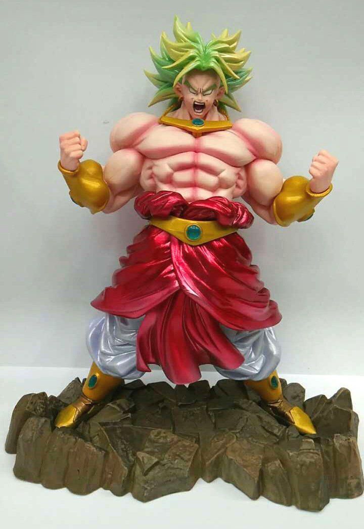 DragonBall Z 10" Super Saiyan Broly PVC Statue Metallic Ver.  New