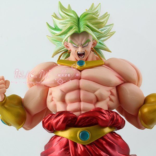 DragonBall Z 10" Super Saiyan Broly PVC Statue Metallic Ver.  New