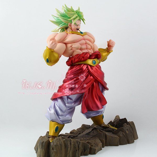 DragonBall Z 10" Super Saiyan Broly PVC Statue Metallic Ver.  New