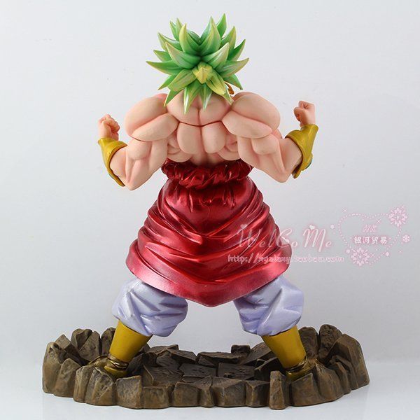 DragonBall Z 10" Super Saiyan Broly PVC Statue Metallic Ver.  New