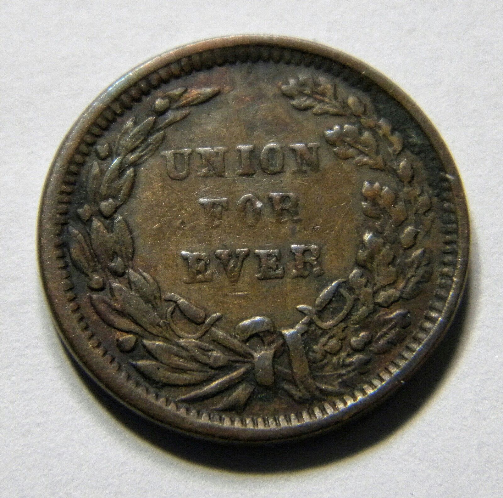 1863 Civil War Token Union 4 Ever!!