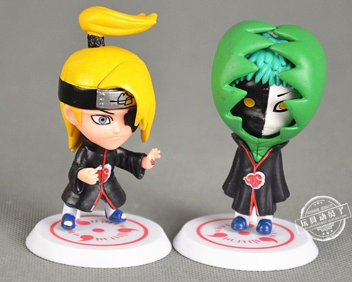 Set 11 Anime Naruto Shippuden Akatsuki Toy Figure Doll New Without Box