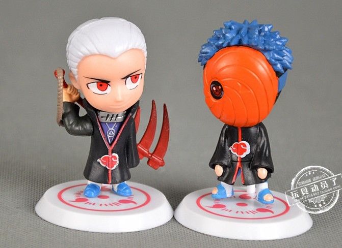 Set 11 Anime Naruto Shippuden Akatsuki Toy Figure Doll New Without Box