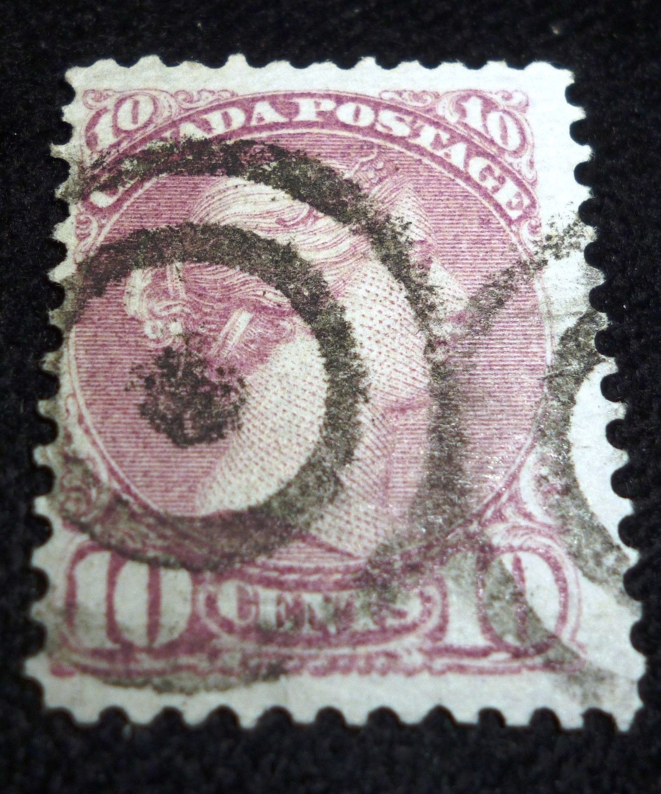 1873-1874   CANADA   STAMP  10 CENTS , Scott # 40