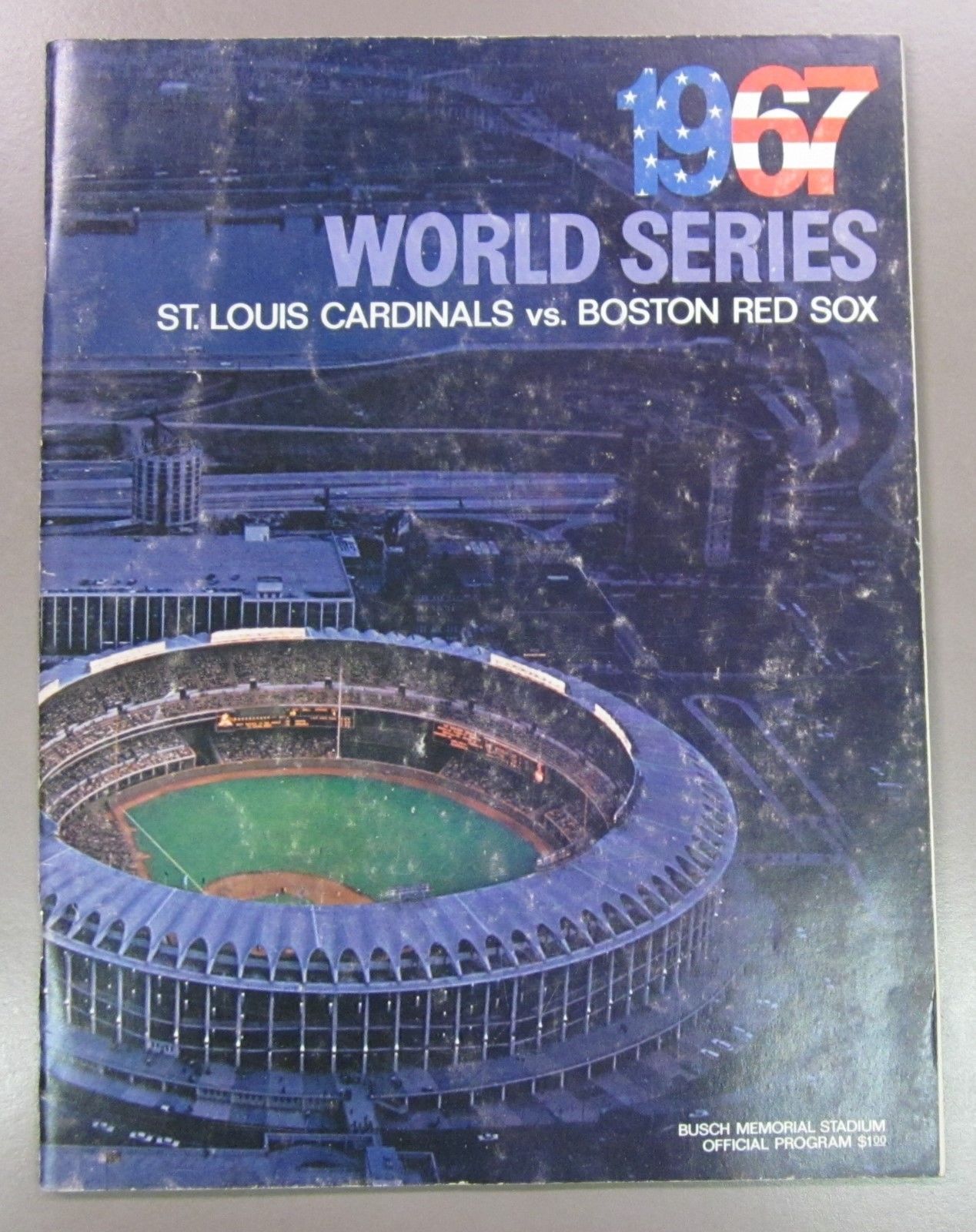 1967 World Series Program  Boston Red Sox vs St. Louis Cardinals