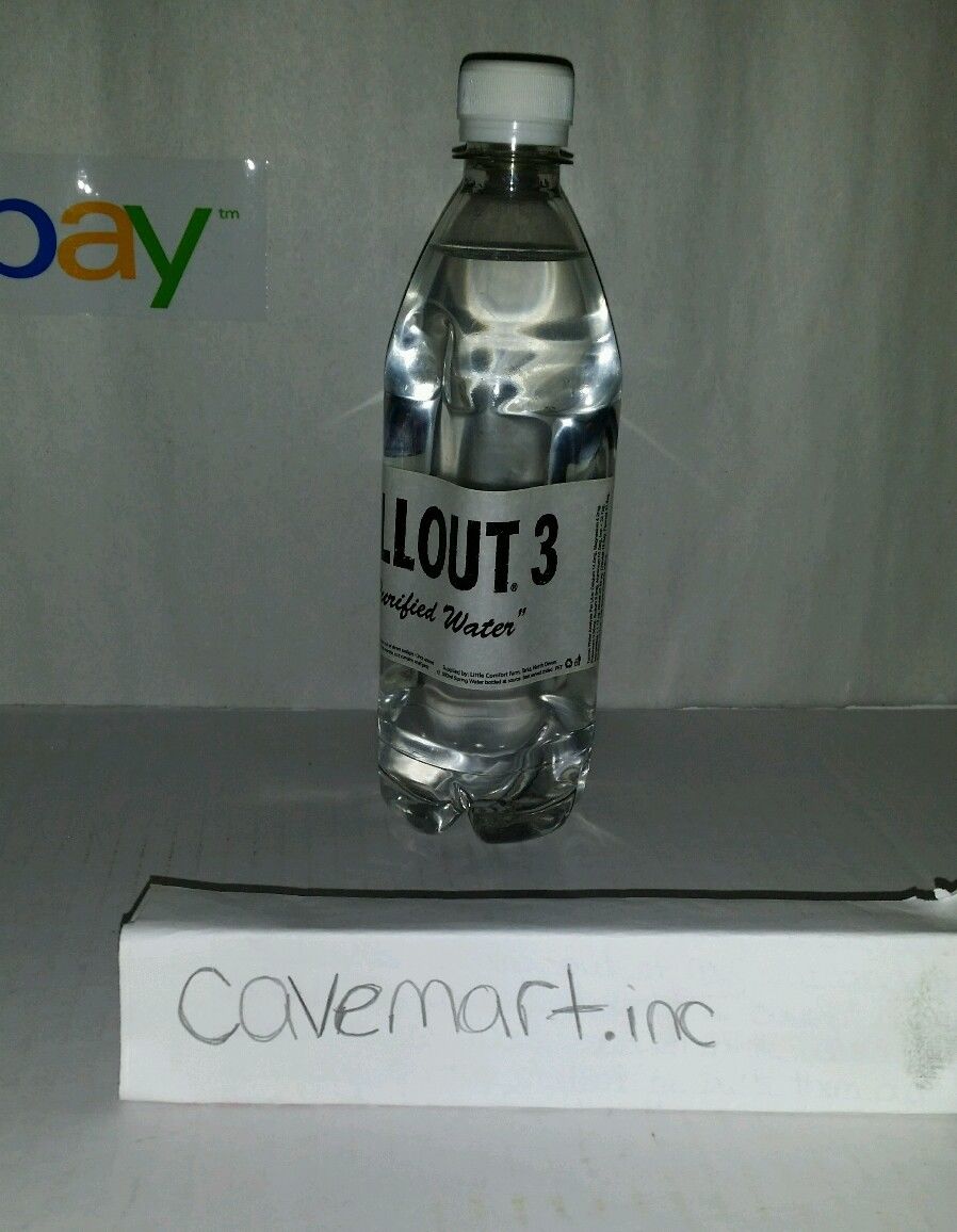 Fallout 3 Purified Water- SEALED-UNOPENED-Games Convention 2008-INSANE RARE