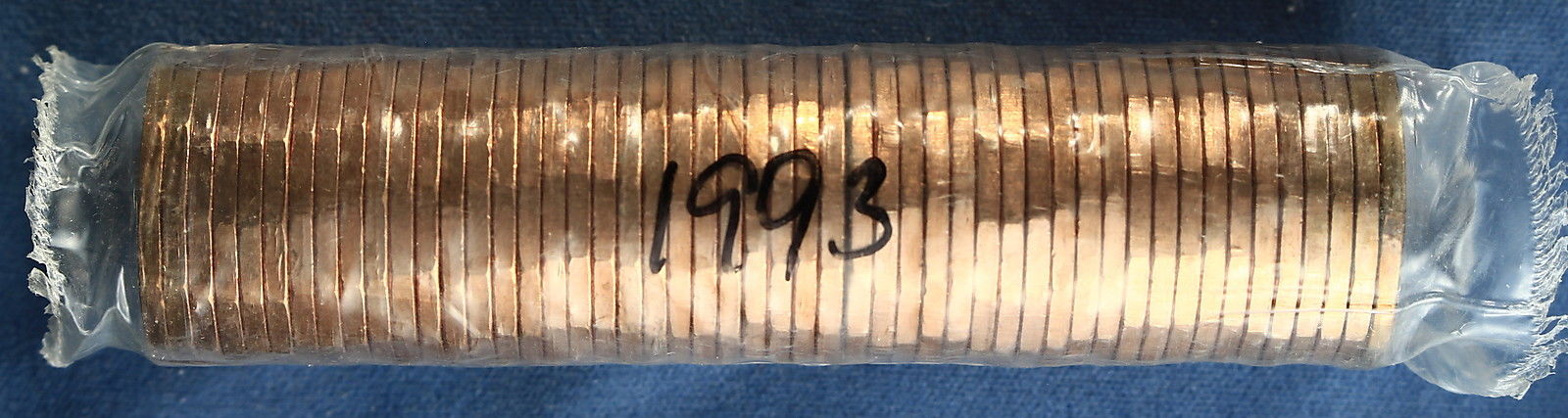 Canada 1993 Original Mint Roll of Pennies   1