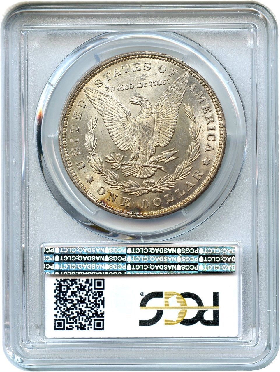 1893 $1 PCGS MS63 - Better Date P-Mint - Morgan Silver Dollar