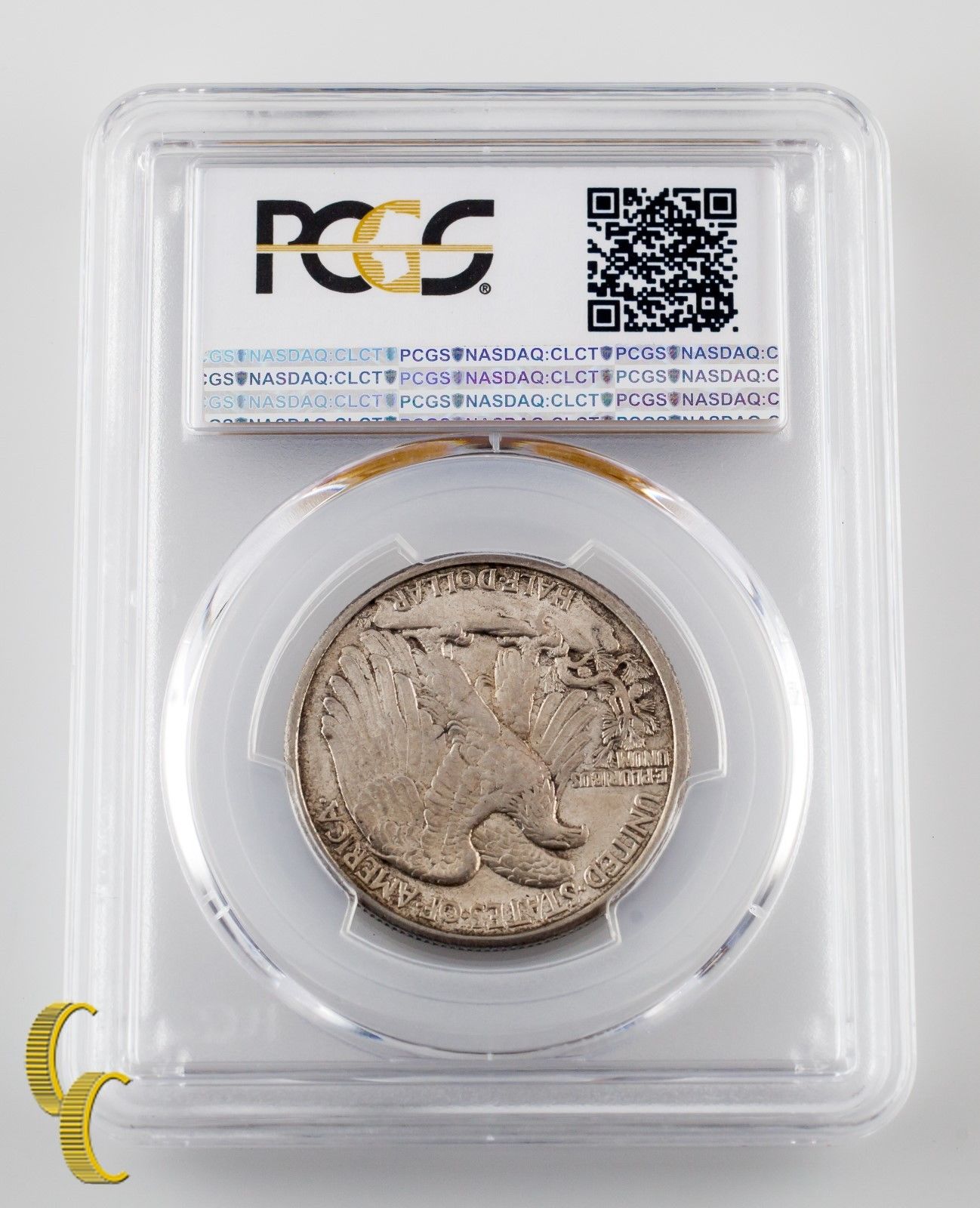 1916-S Silver Walking Liberty Half Dollar 50C PCGS Graded AU58