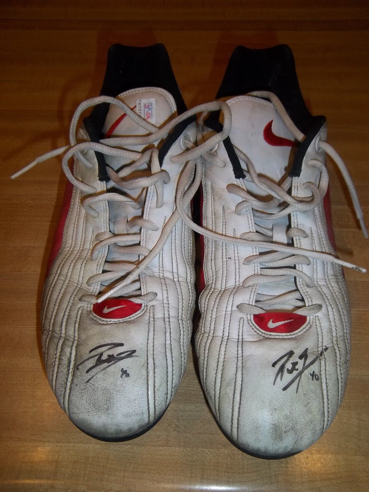 2000 Arizona Cardinals Pat Tillman Game Worn Shoes Cleats PSA DNA