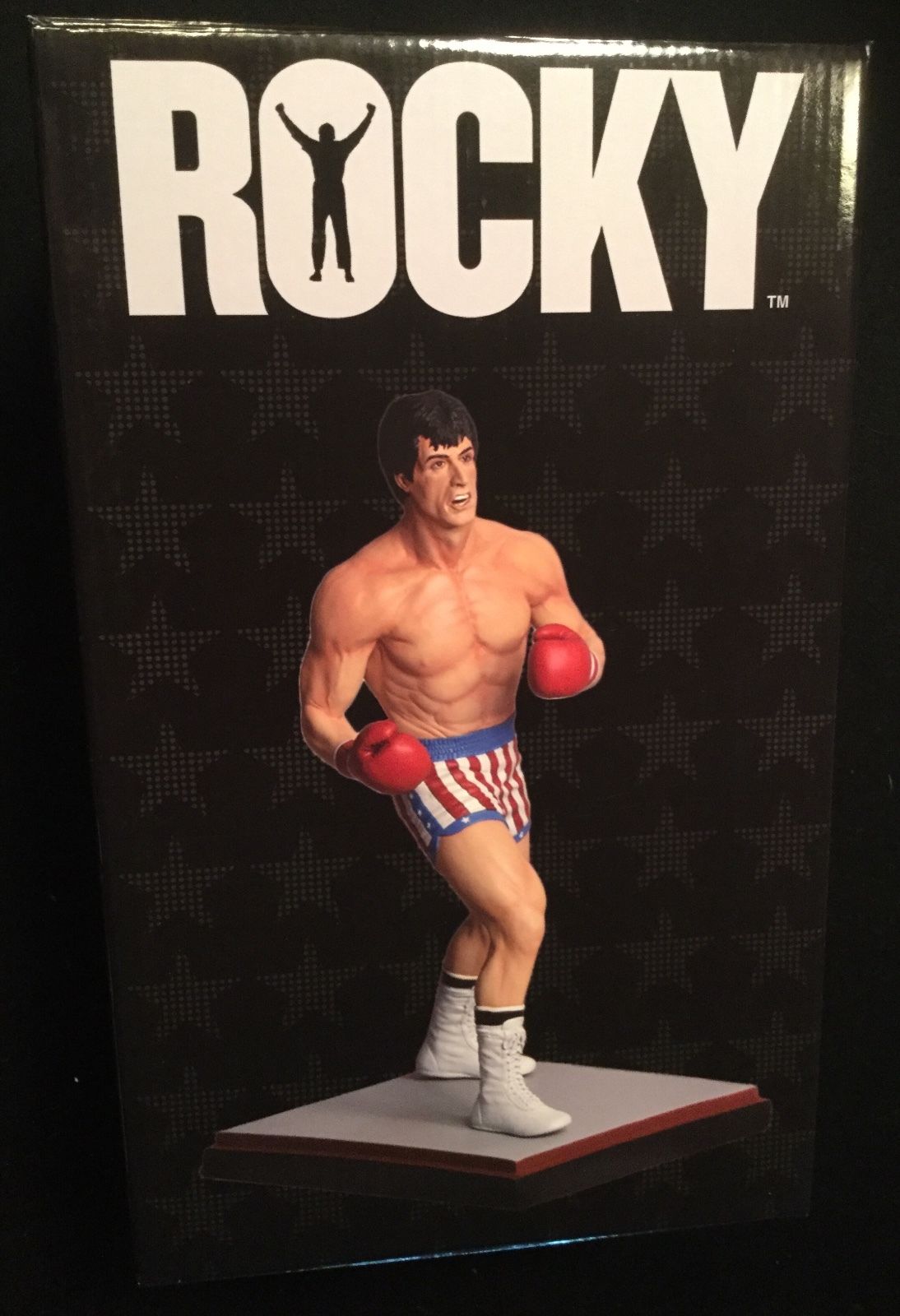 Rocky Balboa 12" 1/6 Scale Statue Sylvester Stallone HOLLYWOOD COLLECTIBLES #99