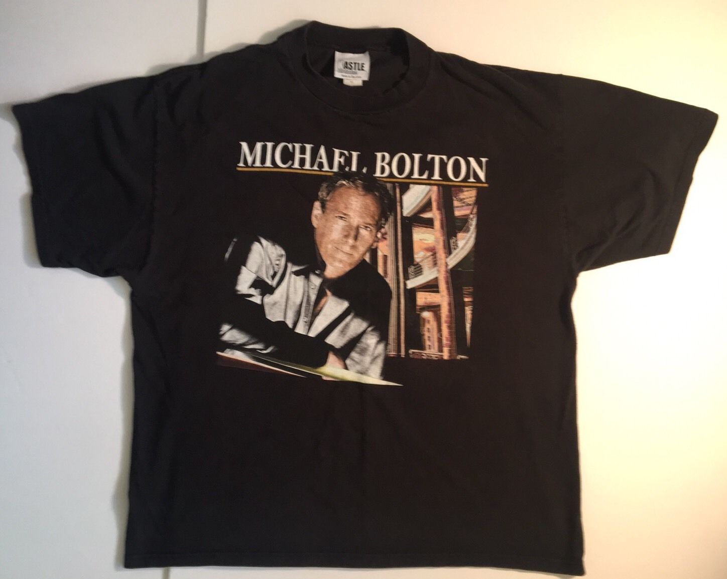 Vintage Michael Bolton Concert Symphony Tour 2001 T Shirt Size XL Mens Rare