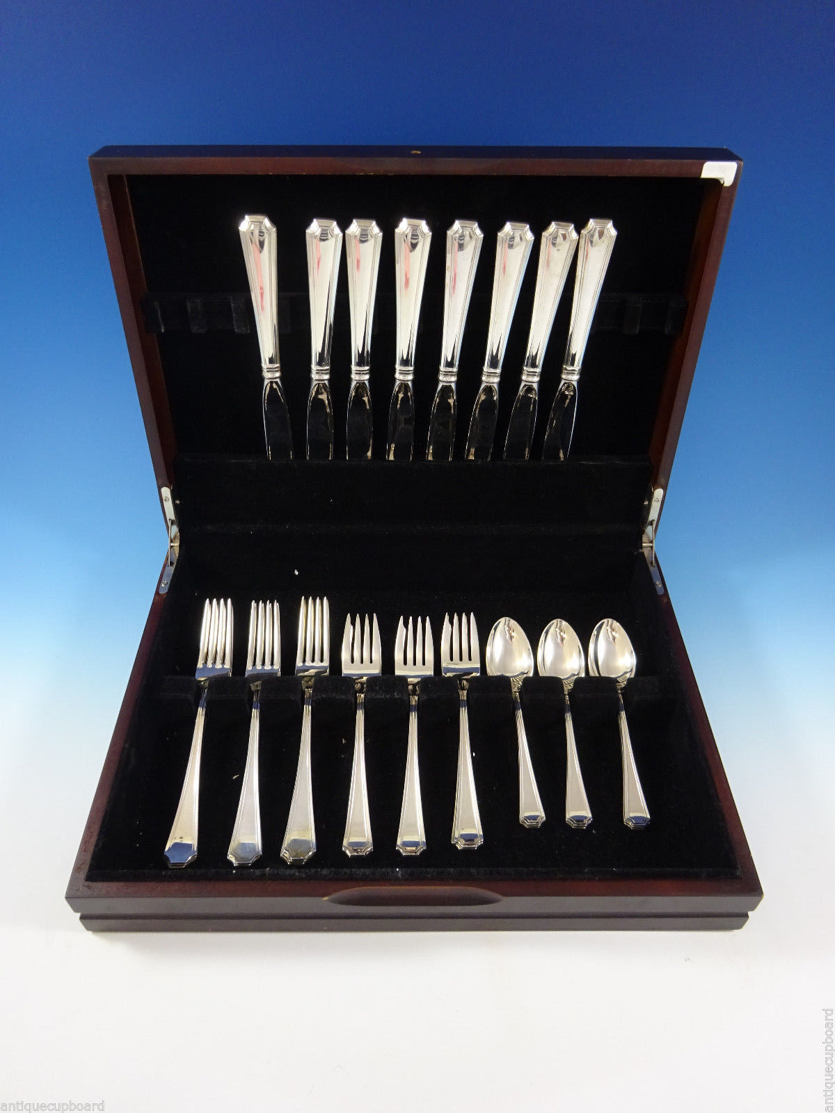 Fairfax by Gorham Sterling Silver Flatware Set 8 Service 32 Pieces Place Size