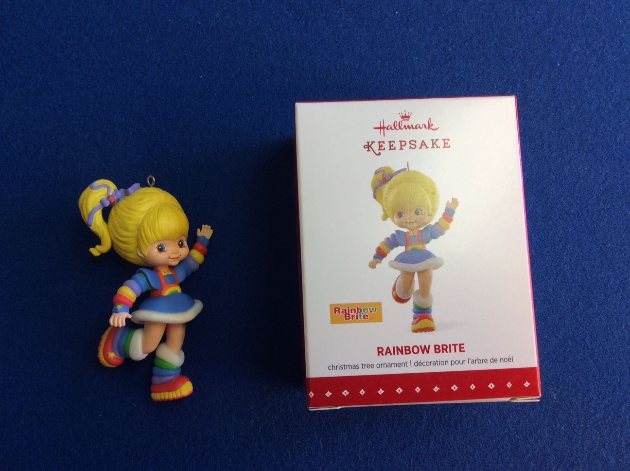 Rainbow Brite - 2015 Hallmark Keepsake Christmas ornament in original box.  New.