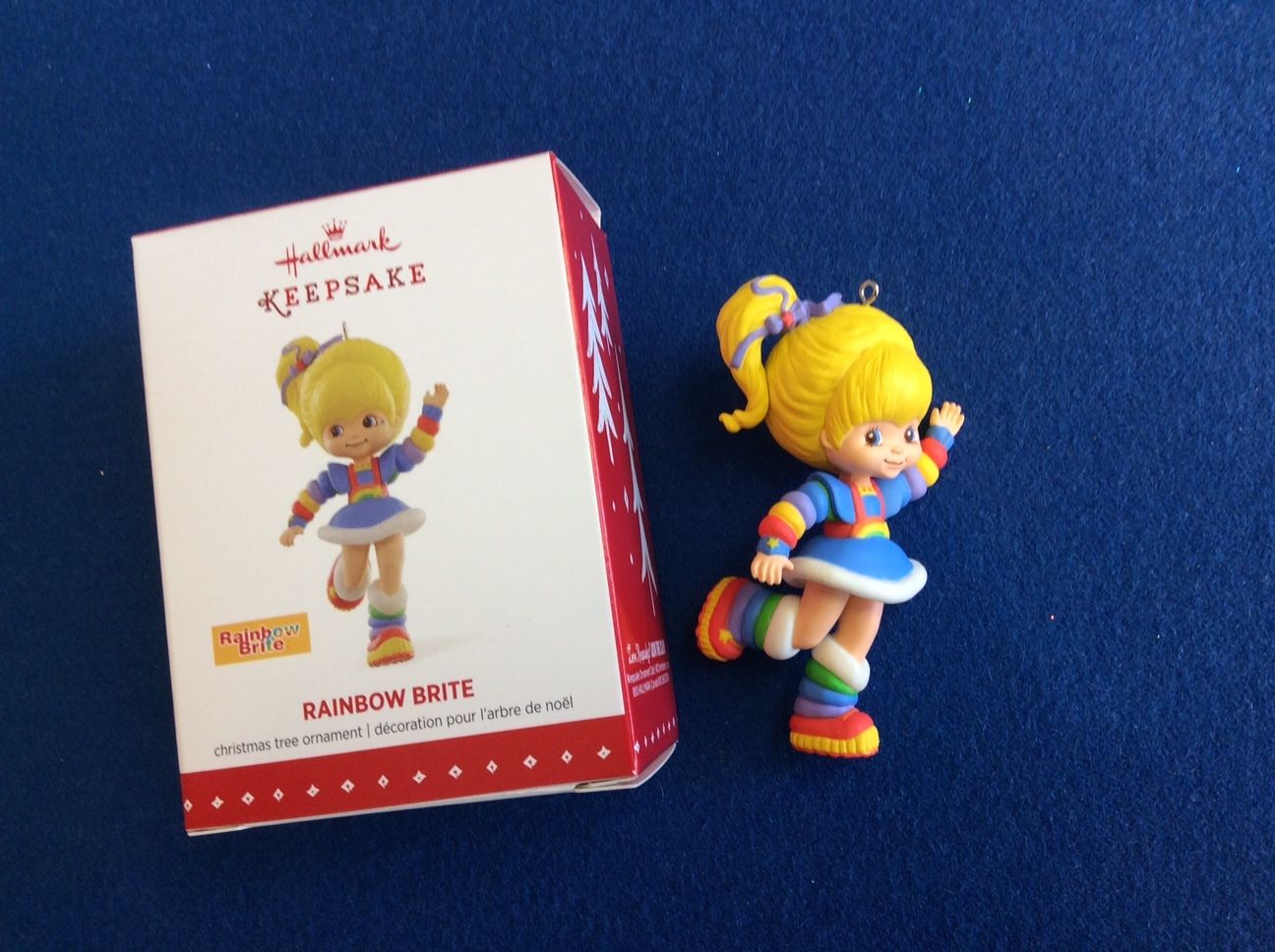 Rainbow Brite - 2015 Hallmark Keepsake Christmas ornament in original box.  New.