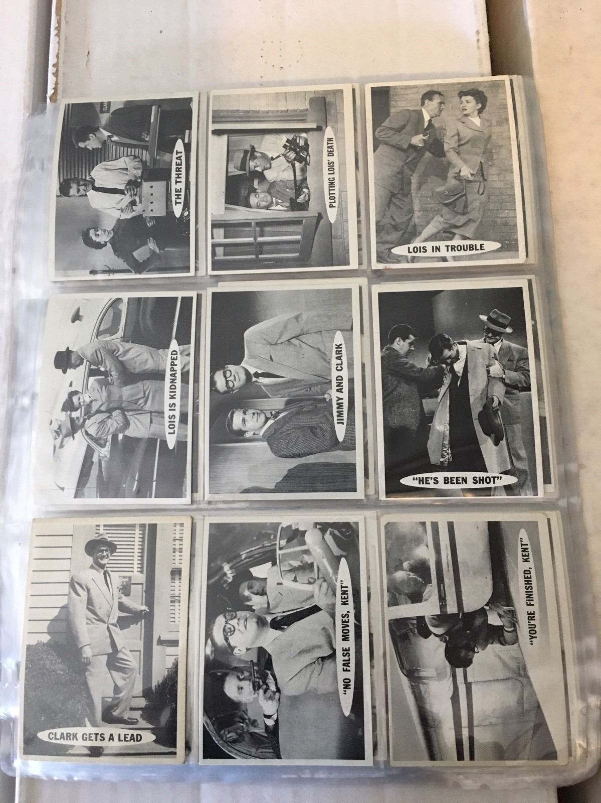 Superman 1966 Topps Trading Card Complete Set Of 66 TV Show W/ ORIGINAL WRAPPER