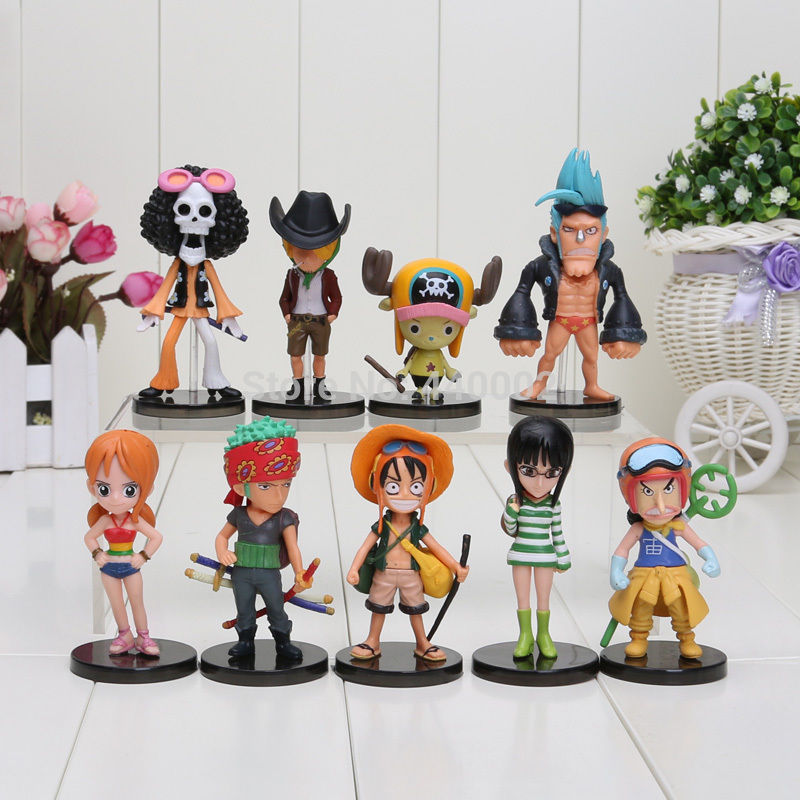 27 PCS / SET Japan Anime One Piece Movie Familys PVC Action Figure Toys